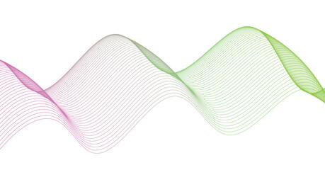 abstract green background with lines