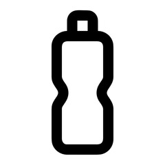 Bottle drink icon symbol vector image. Illustration of the drink water bottle glass design image