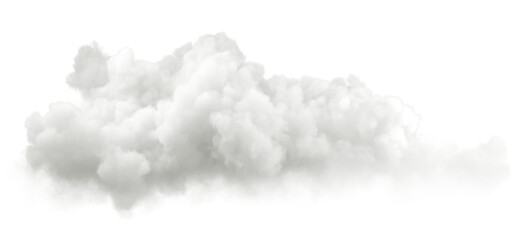 Flying clouds special effect 3d rendering png