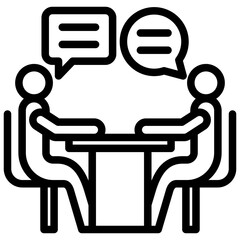Interview Outline Icon