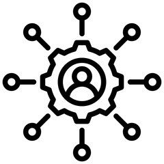 Soft Skills Outline Icon