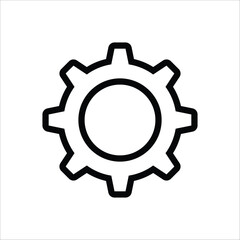 gear logo icon template, gear logo icon element, gear vector illustration