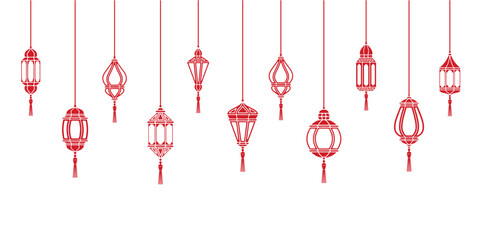 Fototapeta na wymiar Illustration of gong xi fa cai lantern