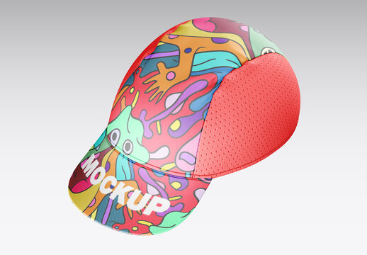 Cycling Cap Mockup