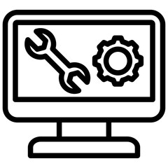 Configuration Outline Icon