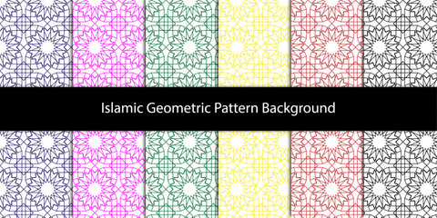 Islamic Geometric Pattern Background
