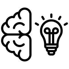 Intelligence Outline Icon