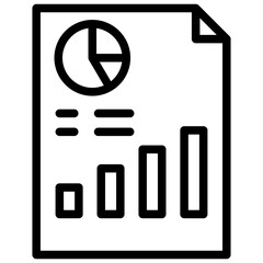 Reporting Outline Icon