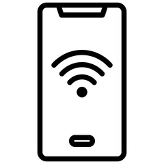 Wifi Outline Icon