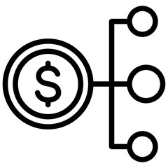 Financial Planning Outline Icon