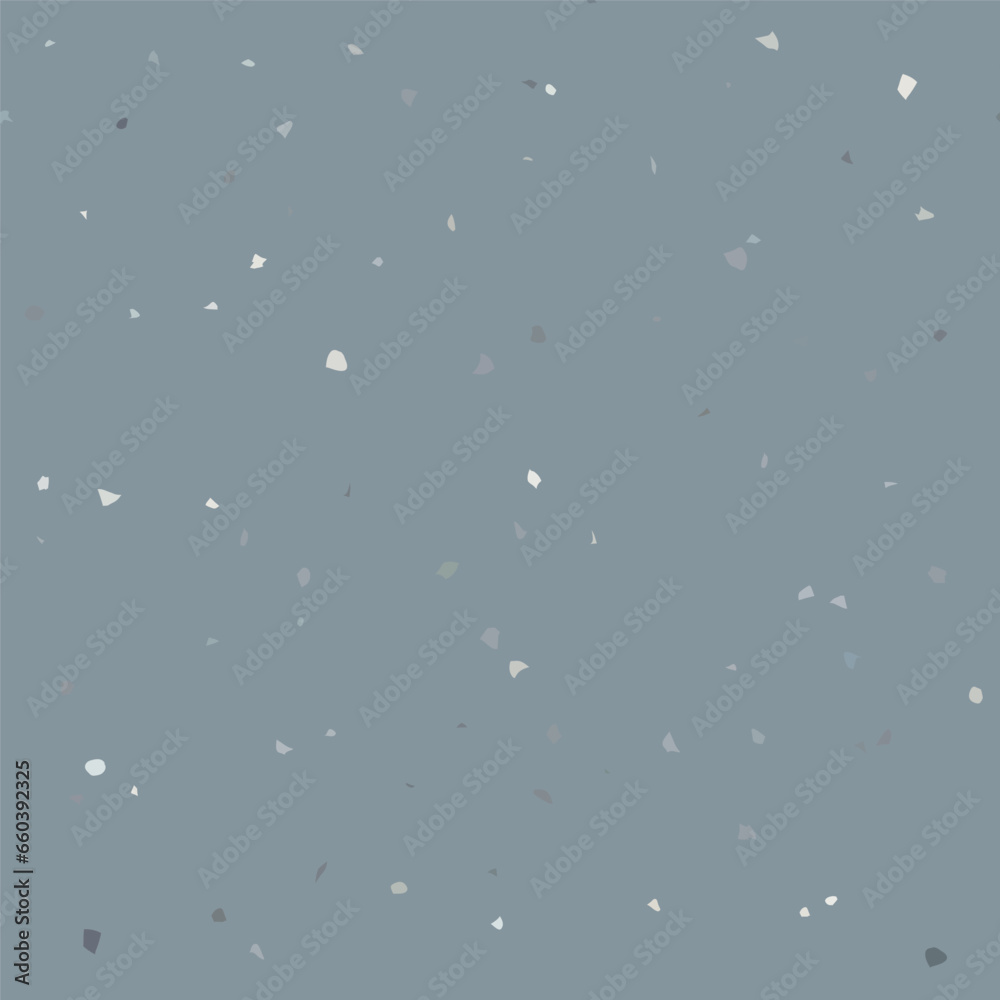 Aufkleber Terrazzo flooring textured surface modern abstract pattern. Vector seamless abstract repeat with chips of marble or granite in soft pastel colors.