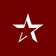 star logo design, abstract star vector, abstract star symbol, star logo, sky, blue, starlight