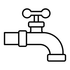 Tap Outline Icon