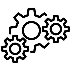 Engineering Outline Icon