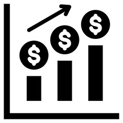 Sales Glyph Icon