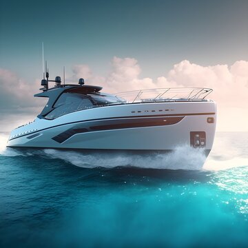 boat design upgrade aggressive lines sportive design realistic render 8k 