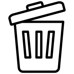 Disposal Outline Icon