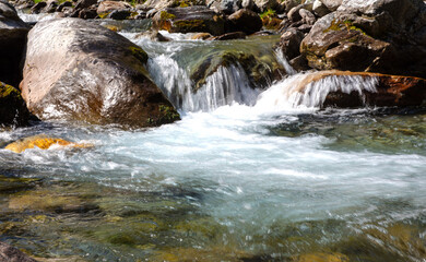 Fresh and clean Italian mountain water, Sant Antonio Valleys