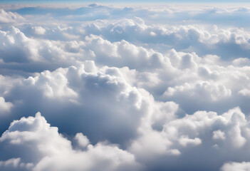 blue sky with clouds