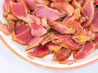 Braised duck gizzards