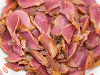 Braised duck gizzards