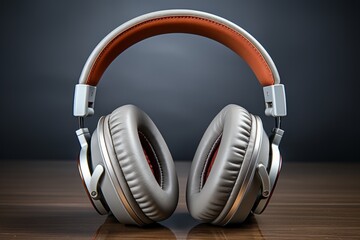 High-performance open-back headphones, ideal for critical listening and professional use, Generative AI