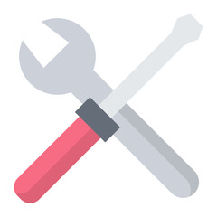 Engineering  Tools Flat Icon