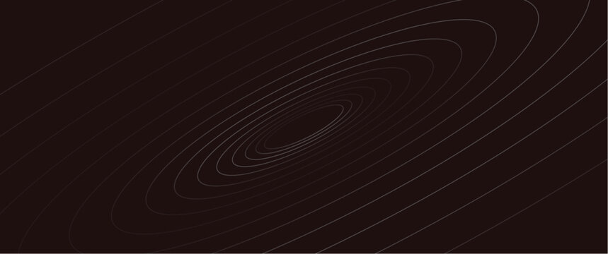 modern oval curve line pattern vector illustration with gradient, planetary orbit look alike, good for backgrounds, banner, presentation