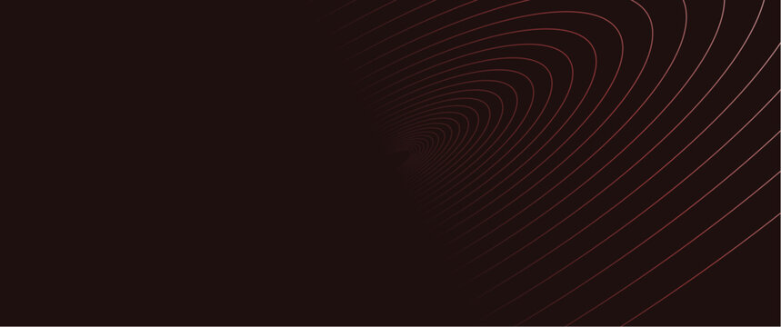 modern oval curve line pattern vector illustration with gradient, planetary orbit look alike, good for backgrounds, banner, presentation