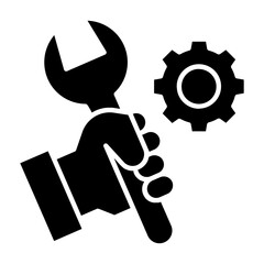 Repairing Glyph Icon