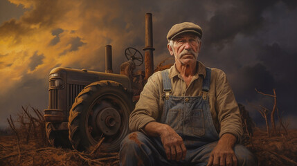 portrait of a farmer