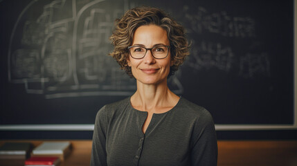 teacher in classroom