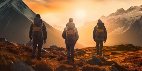 Summit seekers. Scaling great outdoors. Trailblazers. Hiking adventures with friends. Nature playground. Outdoor escapades. New heights. Journey of friendship