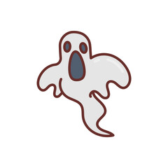 Ghost icon in vector. Illustration