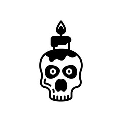 Black Magic icon in vector. Illustration