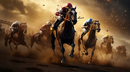Explore the mesmerizing world of horse racing where the pursuit of excellence knows no bounds. 