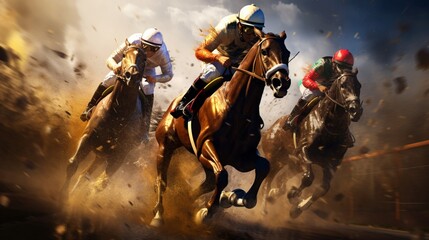 Get ready to cheer on your favorite crafted racehorses as they compete in the race of the future. 