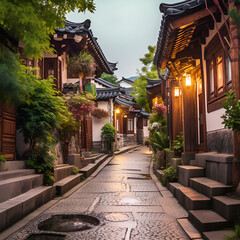 Obraz premium chinese temple architecture architecture, building, house, city, old, temple, landmark, europe, travel, ancient, sky, roof, 