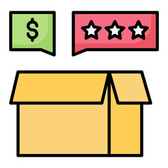 Reviewer Colored Outline Icon