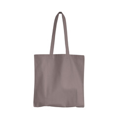 Blank tote bag mockup for presentation design, prints, patterns. Asphalt canvas tote bag