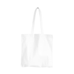 Blank tote bag mockup for presentation design, prints, patterns. White canvas tote bag