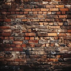   brown brick wall background , classic