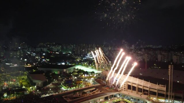 Festivals in Korea Last Flamboyant Fireworks