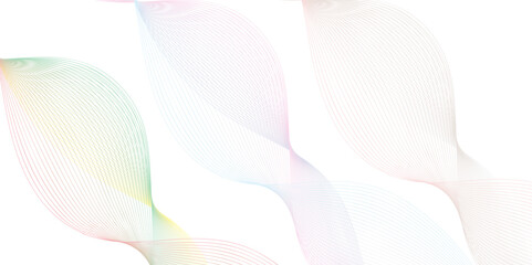 Wave vector element with abstract colorful lines for website, banner and brochure, Curve flow motion illustration, Vector lines, Modern background design.