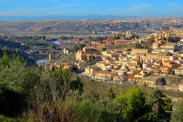 Fototapeta na wymiar The City of Toledo Spain