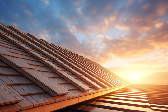 Modern architechture roof desing