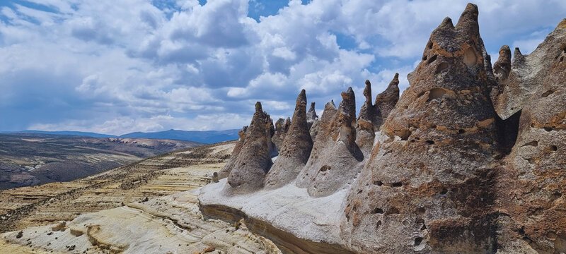 Rockformation in near of Arequipa, Peru