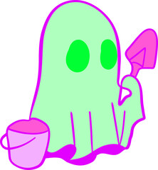 Funny ghost
