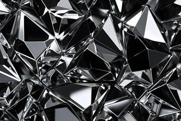 Realistic Diamond Crystal Texture Background