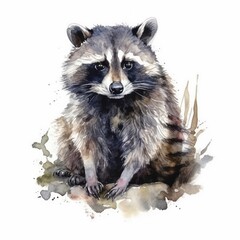 Raccoon illustration